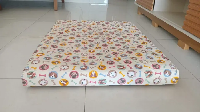 Cama Pet Super Confortável com Estampa Fofa de Cachorrinhos - seminova!