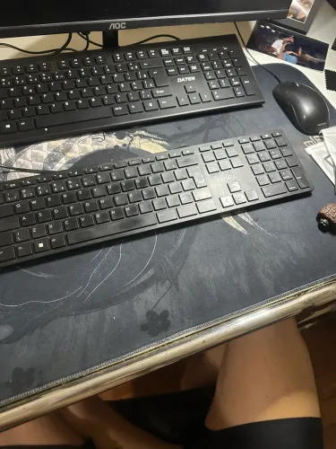 Teclado HP Original USB ABNT2 com Fio - Excelente Estado