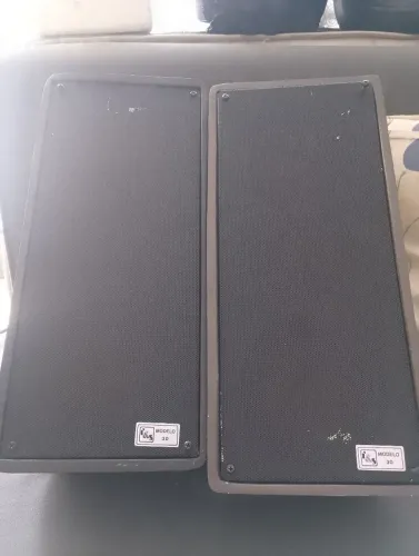Par de caixas acústica em lata para parede sem falantes 