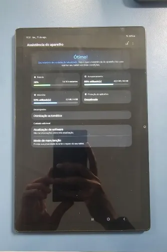 Tablet Samsung A8 - bom estado