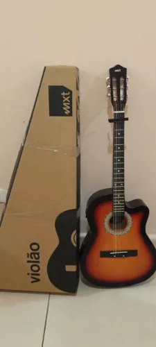 Violão na caixa mxt Acústico 