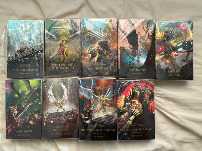 Coleção Livros Warhammer Siege of Terra 
