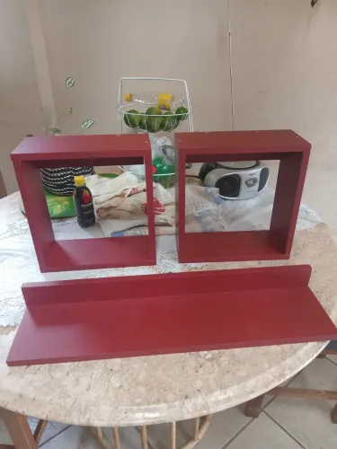 Kit de nicho novo vermelho 80.00 reais só hoje