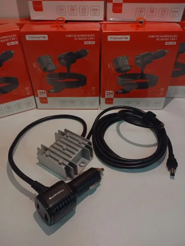 Cabo de Alimentação DC Boost 3 em 1, 105W - Ideal para Starlink Mini - 2 Metros