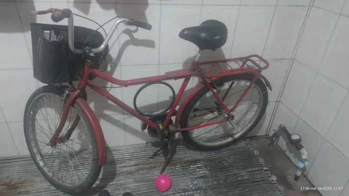 Bicicleta barra forte