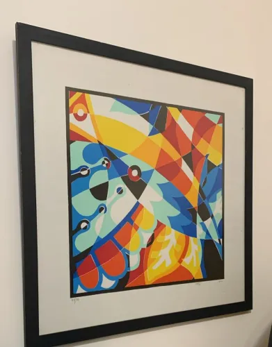 Quando decorativo 72x72 "LINDO"
