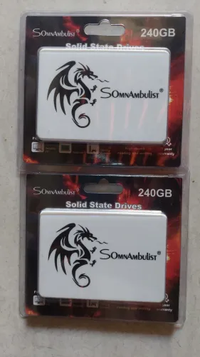 Ssd Sata 240Gb Novo Zero!