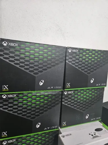 Xbox series x 1tb ssd seminovo aceitamos games como entrada