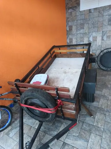 Carretinha de Transporte (Modelo Fazendinha)