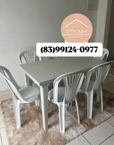 CONJUNTO DE MESAS PARA 6 LUGARES