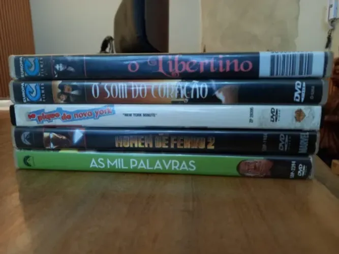 PACK DVD FILMES ORIGINAIS 