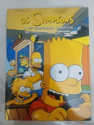 Dvd Os Simpsons 10 Temporada Edição de Colecionador.