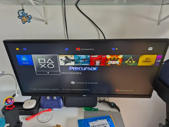 Monitor LG UltraWide 29" IPS Full HD 75Hz HDR - Modelo 29WL500-B (Semi-novo)