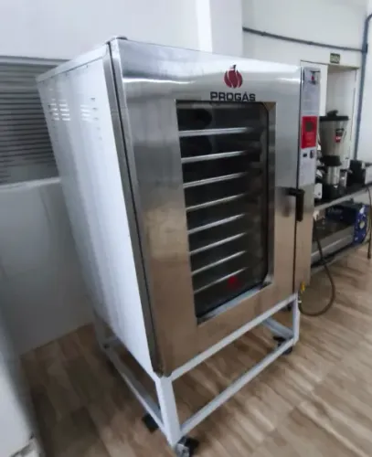 FORNO PROGÁS INDL MULT GIR 128KG (SEMI-NOVO)
