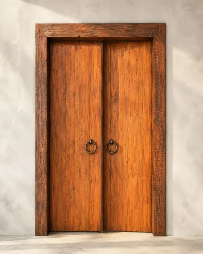 Porta em Madeira Maciça