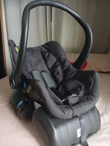 Bebê conforto galzerano cocoon +base para carro