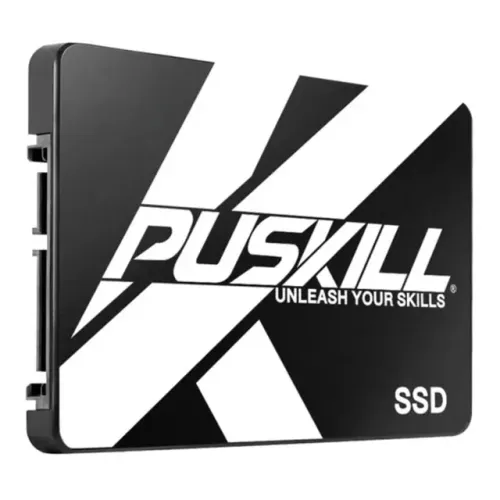 SSD 256GB Puskill Sata III Leitura 500MB/S Gravacao 400MB/S - WZetta