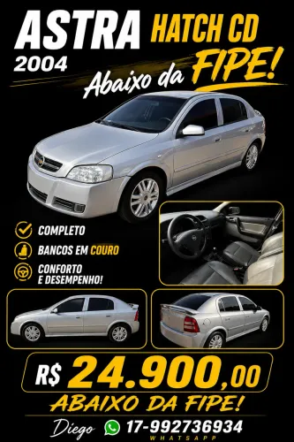 Chevrolet Astra 2.0 8V/ CD 2.0 8V Hatchback 5P MEC 2004
