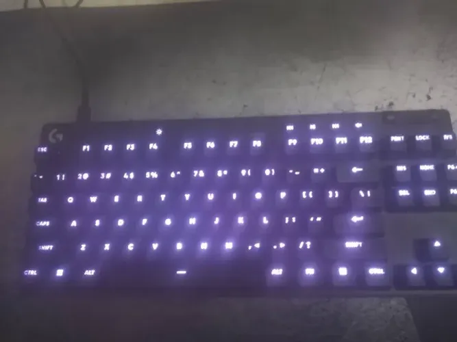 TECLADO GAMER LOGITECH G PRO X TKL RAPID - PRETO | LAYOUT US