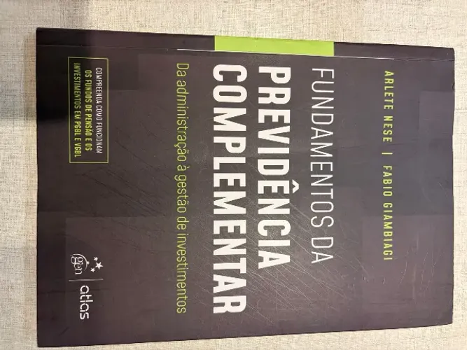 Livro Fundamentos da Previdência Complementar, por Arlete Nese NESE e Fabio GIAMBIAGI