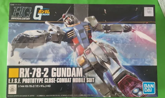 HGUC 1/144 RX Gundam (Revive) robo mais classico de toda franquia