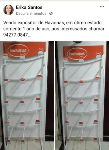 Expositor de Havaianas