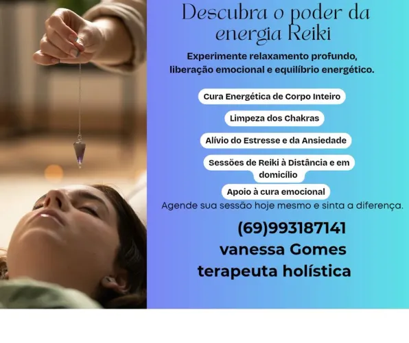 Reiki em domicílio e a distância