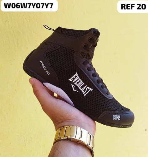 Tênis botinha Everlast preto