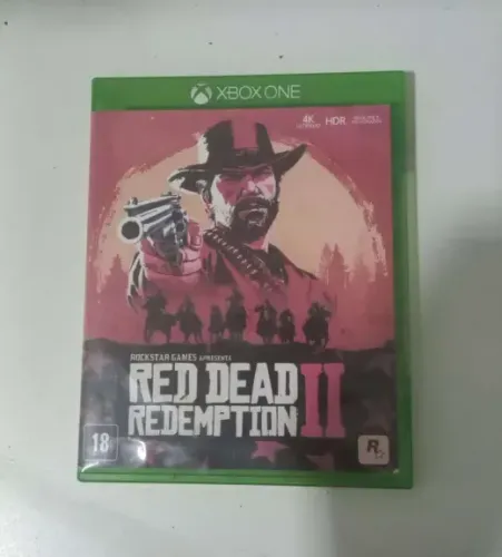 Mídia física original de Red Dead Redemption 2