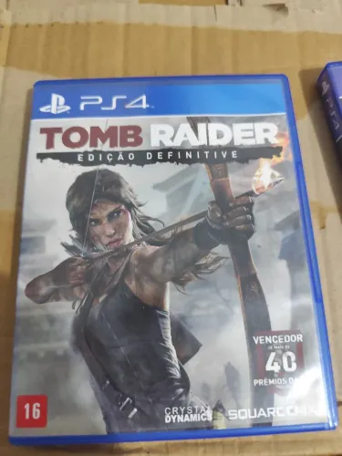 PS4 Tomb Raider Edição Definitive Jogo Midia Fisica