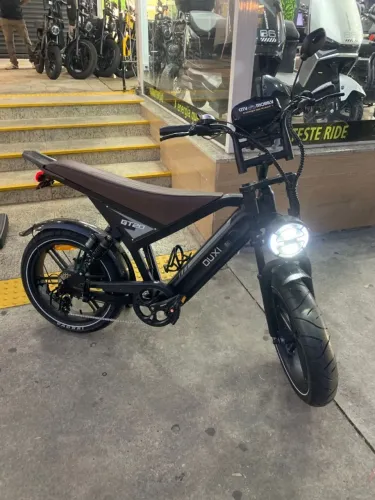 Bicicleta elétrica 1000w Ouxi GT 20 suspensão e freio a disco hidráulico