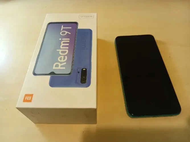 Celular Redmi 9T4GB RAM 64GB ROM Ocean Green