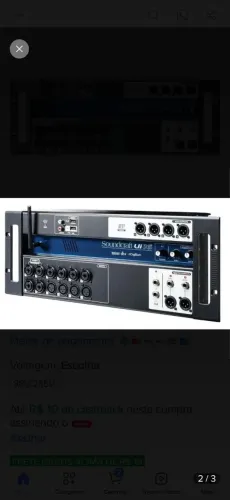 Mesa de som ui 16 