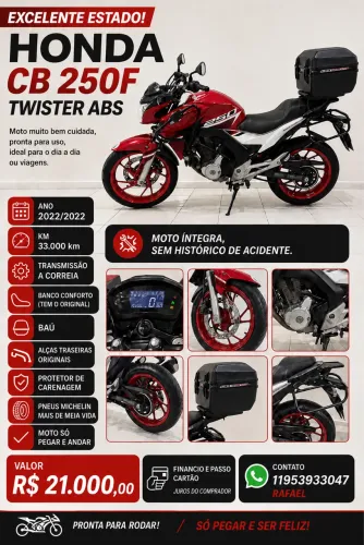 Honda Cb twister 250