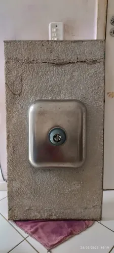 Pia de Inox 1,20Cm