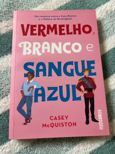 Livro - Vermelho Branco e Sangue azul