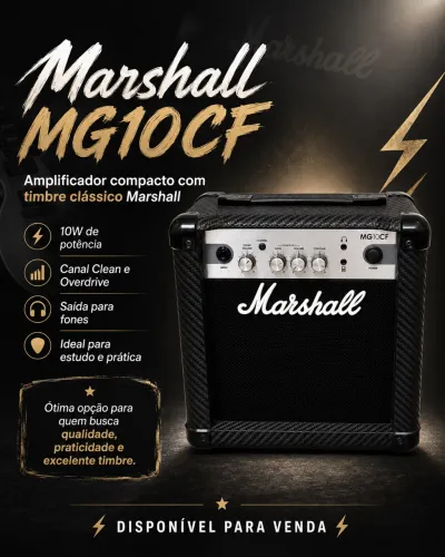 Marshall MG10CF Novíssimo