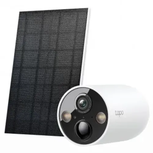CAMERA DE SEGURANÇA TP-LINK KIT OUTDOOR / PAINEL SOLAR / 2K QHD - BRANCO TAPO C425