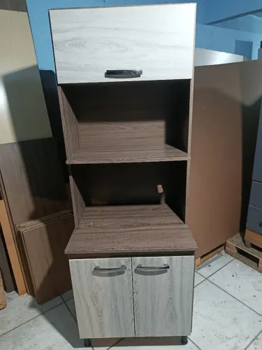 Armário de cozinha 3pts para forno e microondas em BOA CONDIÇÃO!