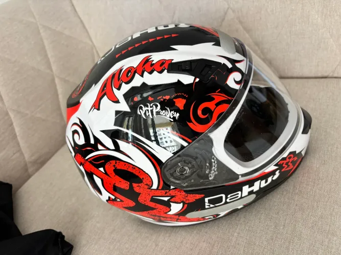 Capacete Norisk Da Hui Vermelho N 60