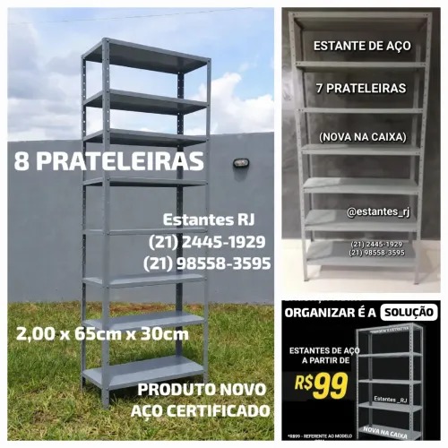 Estantes para Estoque de Comércio