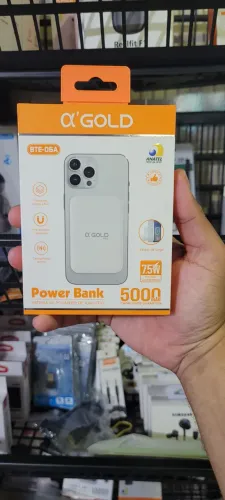 Power Bank por indução 5000Mah A' Gold