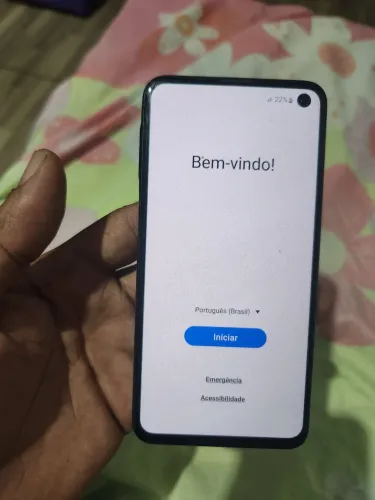 Samsung S10 E 128G TODO BOM SO TA SEM.UM BOTAO DO BIX 