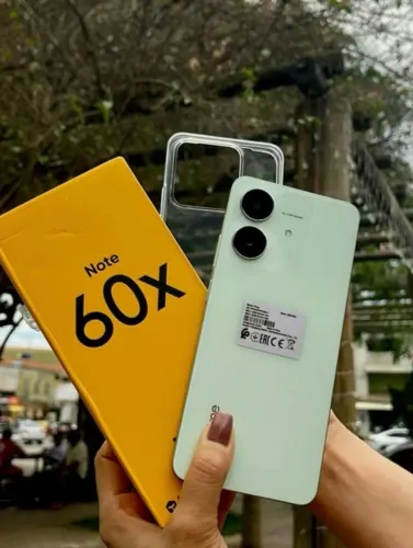 TELEFONE NOVO Note 60x -128Gb verde
