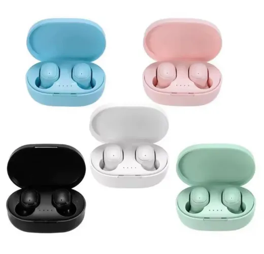 Fone de Ouvido Sem Fio Bluetooth TWS - Som Potente + 5 Cores