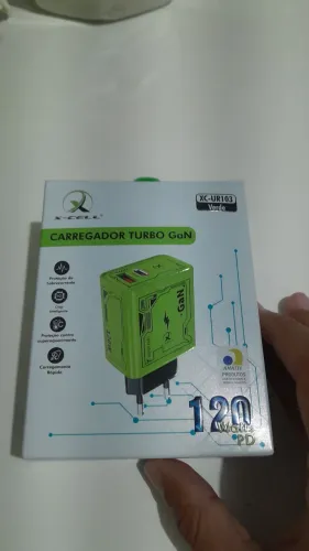 Carregador 120 w pd 4 em 1 Android e iPhone 