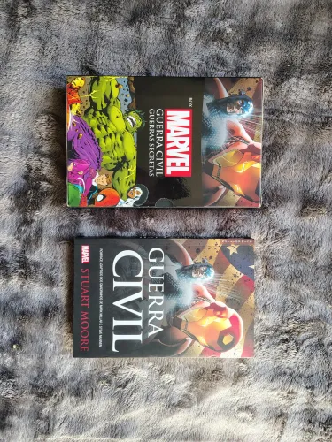 Box Guerras Secretas + livro guerra civil 