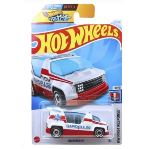 Hot Wheels Rapid Pulse 1:64 Miniatura Hw First Response