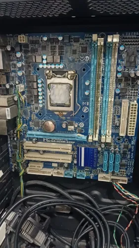 Vendo kits 1155 e 1156 placa mãe, processador e memória ram(Olha descrição)