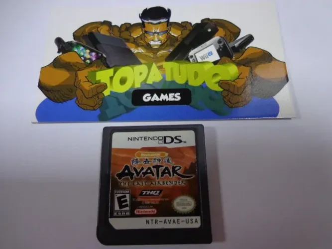 Jogo Avatar The Last Airbender Nintendo Ds 